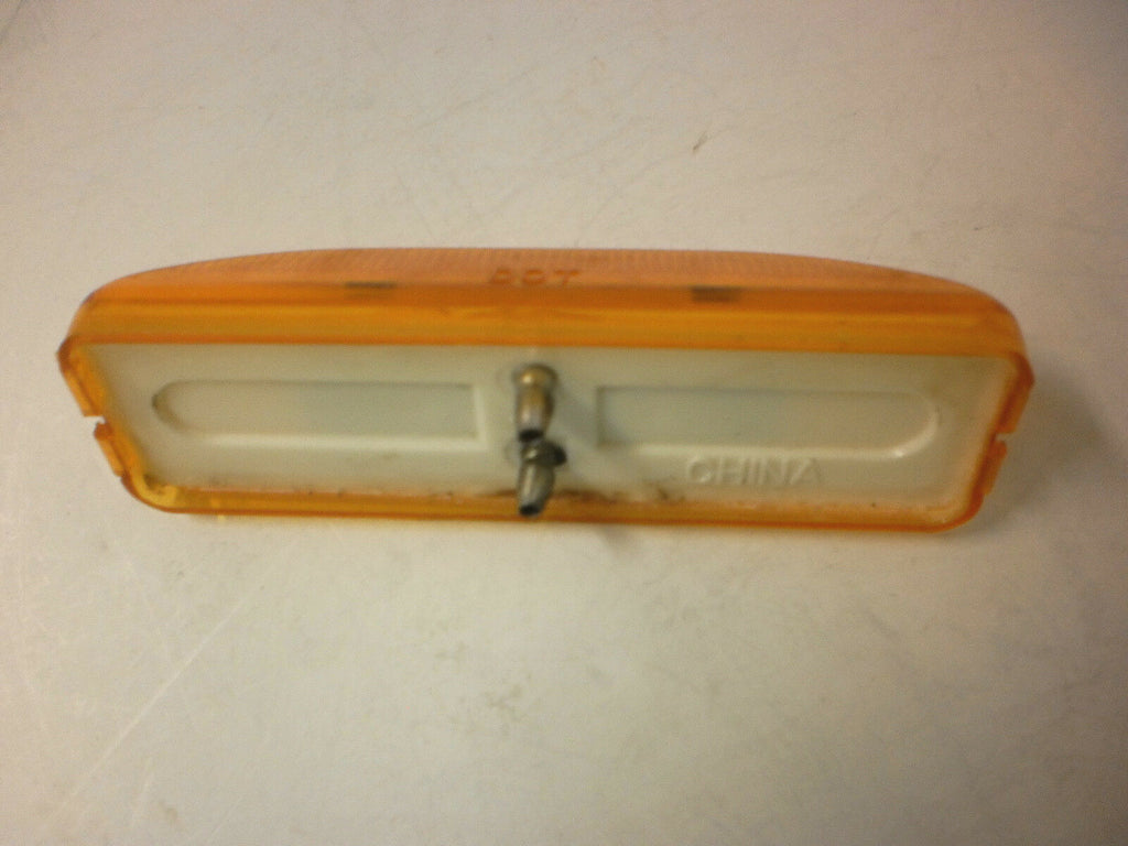 1 - Jammy 1x4" LED Rectangle Amber "Snap In" Marker/Clearance Light Trailer (J-5765-AK)