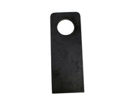 One Rectangle Weld On Steel Ramp Gate Holder Heavy Duty Equipment Trailer Hinge (RM-7)