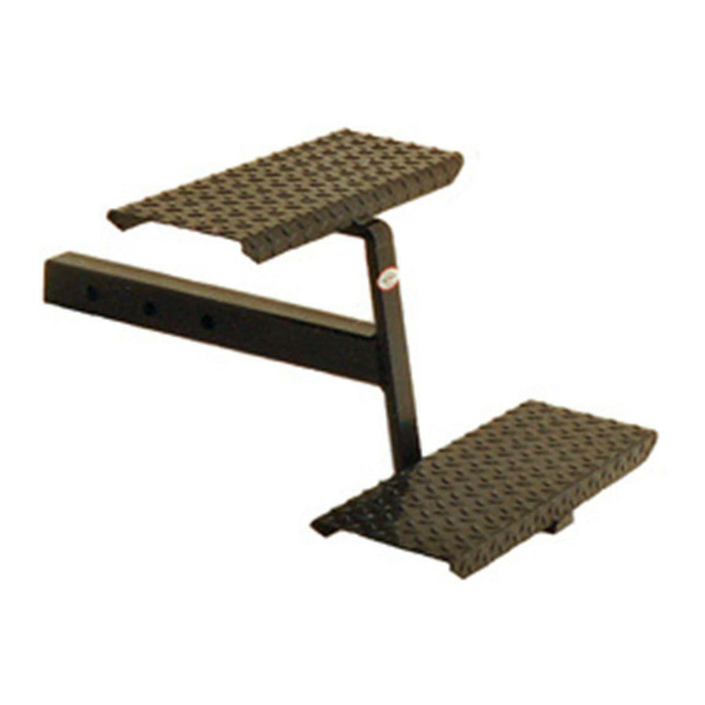 Truck Bed Step- 2" Receiver Hitch Stairs w/ Two steel Steps RV Slide In Camper (RHS2)
