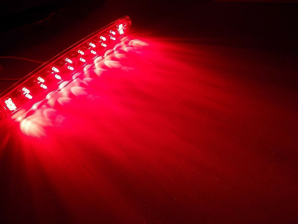 12" Red LED Stop Turn Tail Surface Mount 20 Diode Trailer RV Stealth Kaper II (L03-0057)