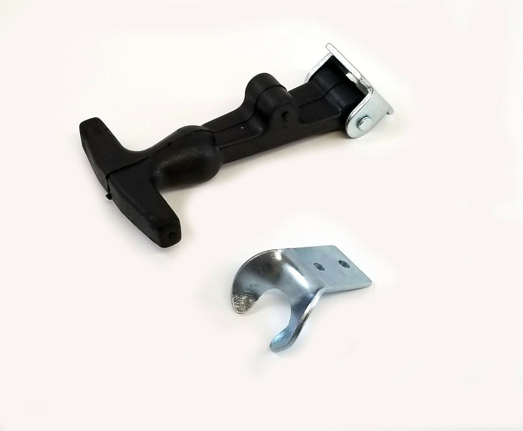 Rubber Hood Catch and Steel Bracket BOAT RV CAMPER (LWJ201A)