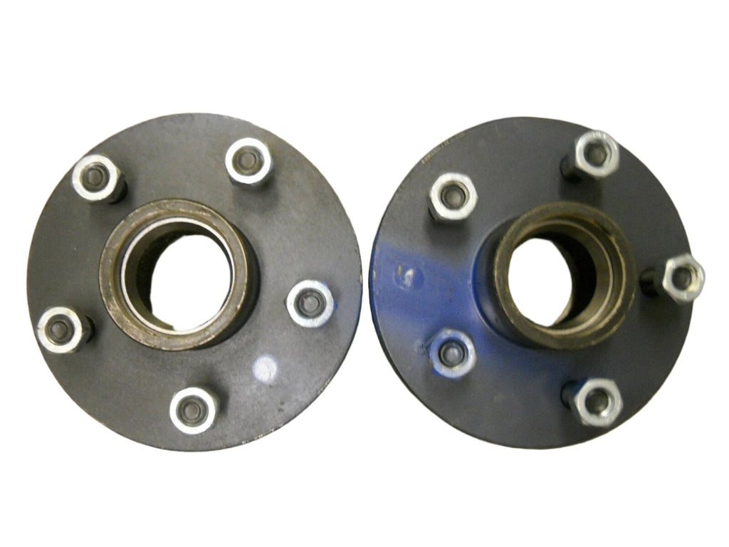 Build your own 3500# 5x4.5 Hubs Trailer Axle Kit with Round SP-20084 Spindles (BYOAK-84-H545-2.0R)