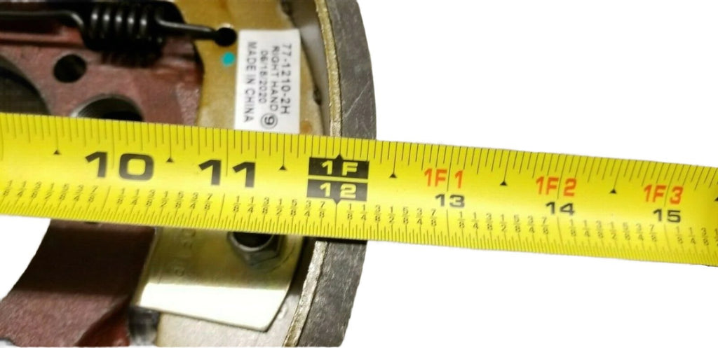 Pair of 12.25 x 5 Hydraulic Backing Plate 12k 15k Self Adjusting Left & Right(77-1212H-KIT) Dexter and Lippert LCI