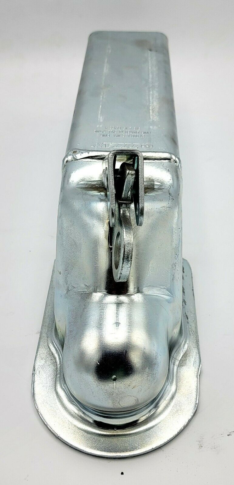 Titan Straight Tongue Trailer Coupler Zinc-Plated 21K 3" Chan 2-5/16" USA Made (4853100)
