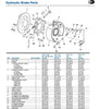 Brake Shoe Set- Both Sides Dexter 12K-15K Hydraulic 12.25" x 5" Trailer 9-28 Drum (k71-169-170)