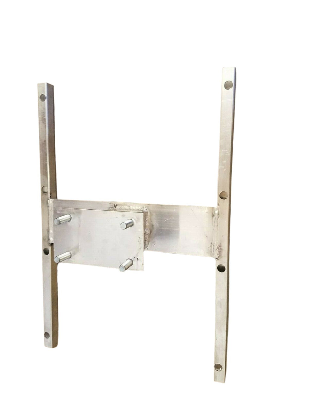 Aluminum H-Mount Spare Tire Carrier – 6-Lug Wheel, 16? Stud Spacing Trailer Mount (STC-AH-16-6-KIT)