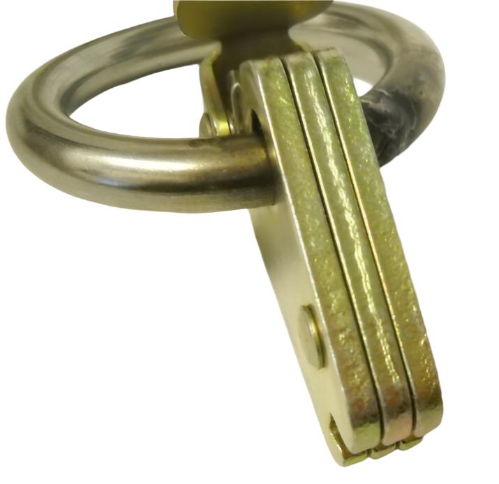 Brophy 5000# 10mm I.D. Zinc-Plated O-Ring E-Track Motorcycle ATV UTV Trailer (ETR6)