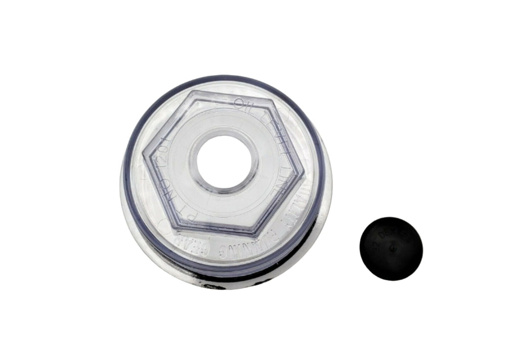 Rockwell 3.75" Oil Cap Assembly (Pair) – Fits 9K–16K Drums (RW12011-2)
