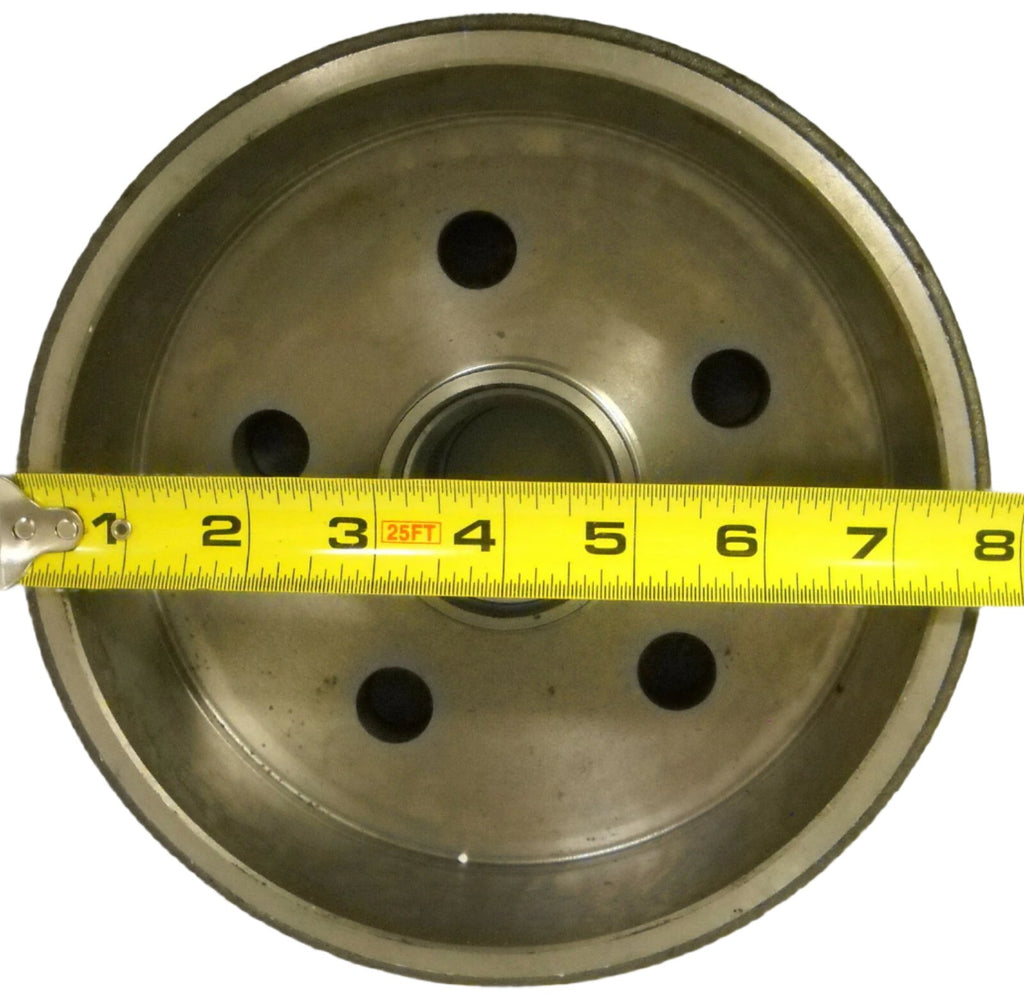 7" Genuine Dexter 5 x 4.5 Drums 2000# RIGHT SIDE Backing Plate Repair Trailer (825704-B-DEX-R)
