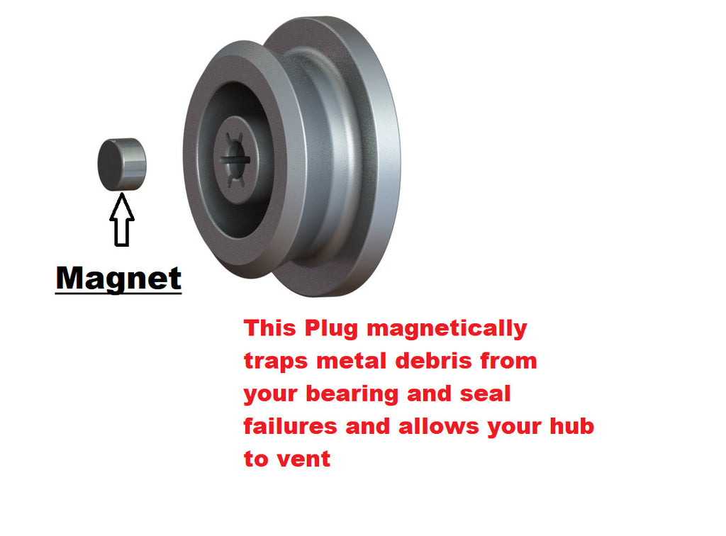 ONE Valcrum Magnetic Plug Aluminum Oil Hub Caps 46-32 21-36 21-35 21-88 21-40 (ST-100)