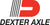 LEFT- 12-1/4"x3-3/8 Genuine Dexter Electric Brake Backing Plate 10K GD Trailer (023-450-00)