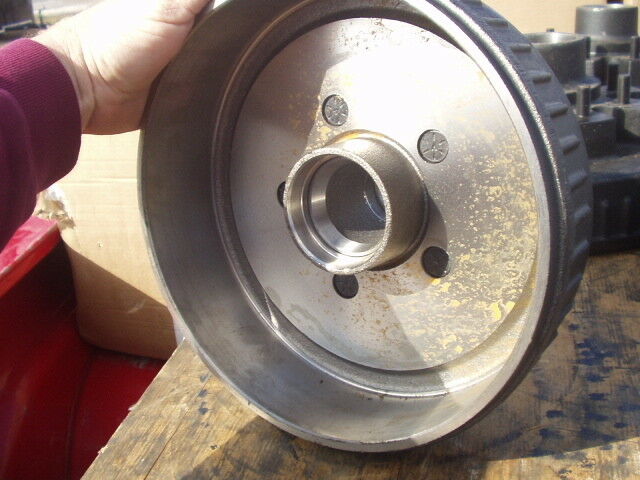 DEXTER 10" x 2.2 Brake Drum Hub 5 x 4.75" Lug bolt 3500 Axle Kit Trailer Axel (K08-247-93)