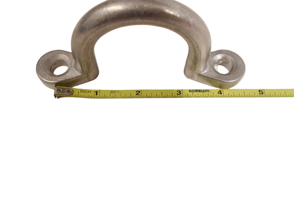 8 x Aluminum Rope Tie D Ring Cargo Horse Trailer Handle RV Camper Loop Boat (TL20012ABX8)