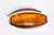 Euro Style RV Porch LED Porch Light Amber 18 Diode Surface Mount White Base (L17-0008)