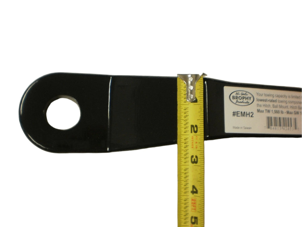 2" Drop Solid Steel Forged Steel Ball Mount Truck Trailer Receiver Hitch (EMH2)