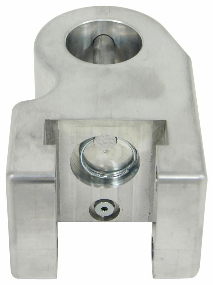 Weigh Safe 2" Locking Hitch Pin & Ball Keyed Alike Ball Mount 4" Drop 10k Rated (WS4-2-KA)