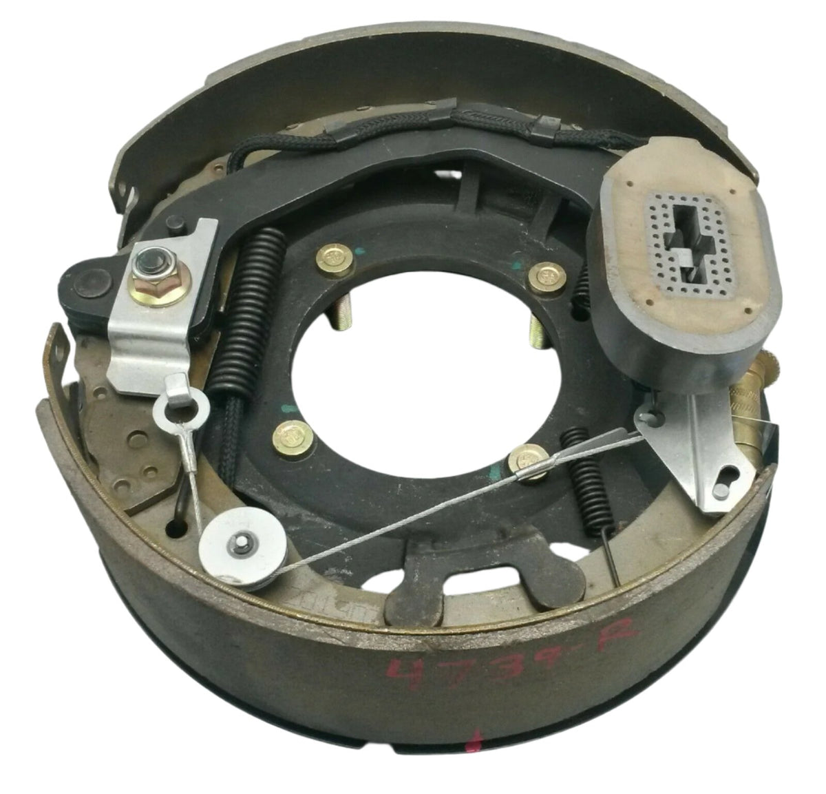 12" x 3.5" Electric Trailer Brake – 8,000 lb – 4 Bolt – Right Hand (4739-R)