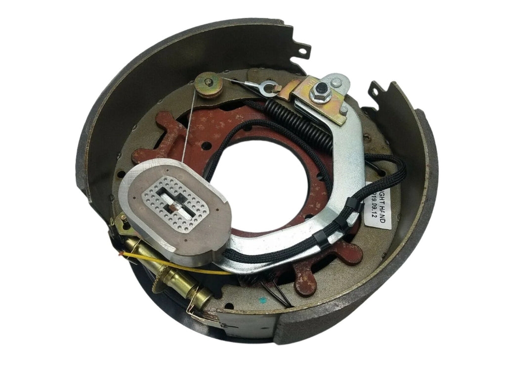 PAIR 12-1/4x5" 12K 15K Electric Backing Plate Trailer Brake Fit Dexter 5" 23-442 (BK-12KHDE-SET)