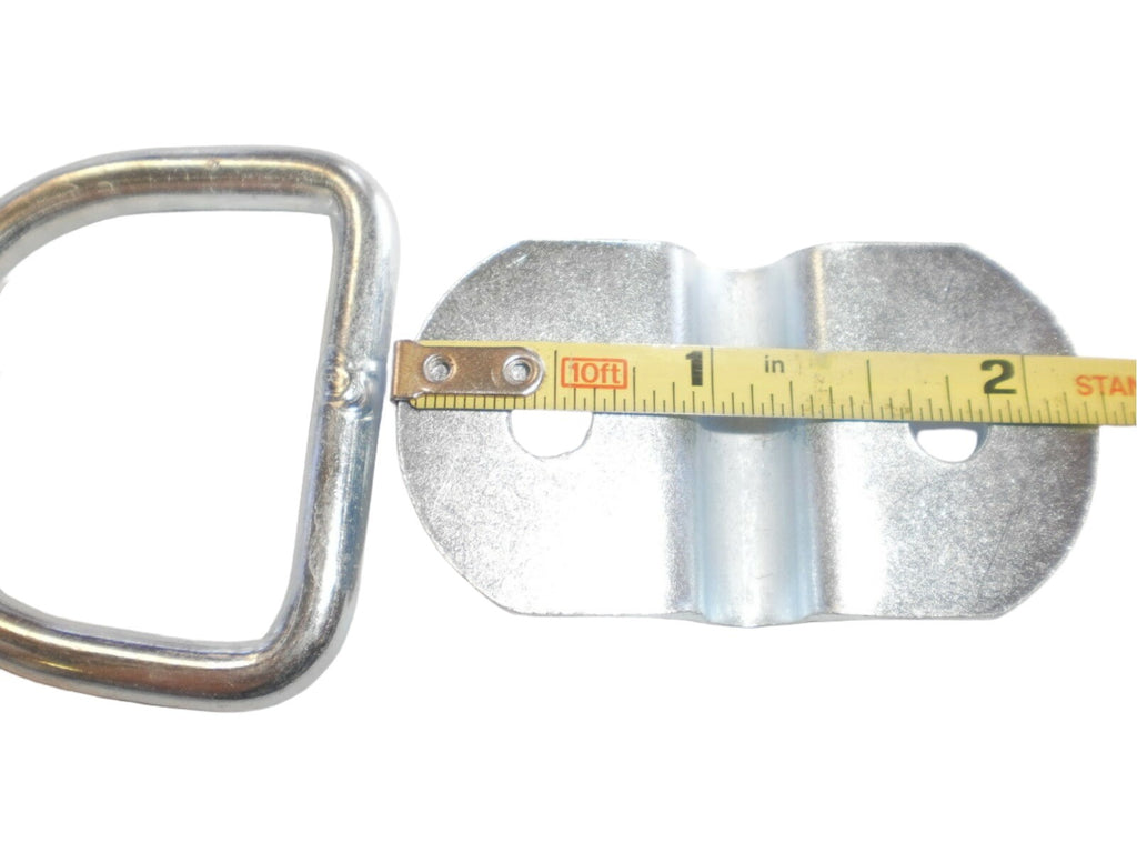 20 - 3/16" D Ring Rope Tie Down 1000# Rated Trailer ATV Snowmobile Truck Jeep (SR10-LOTOF20)