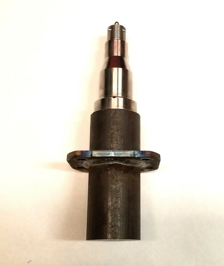TWO Trailer Axle Spindle #42 6000# 7000# W/ Brake flange EZ Lube Hub Stub shaft  (SP25042FZ-2)