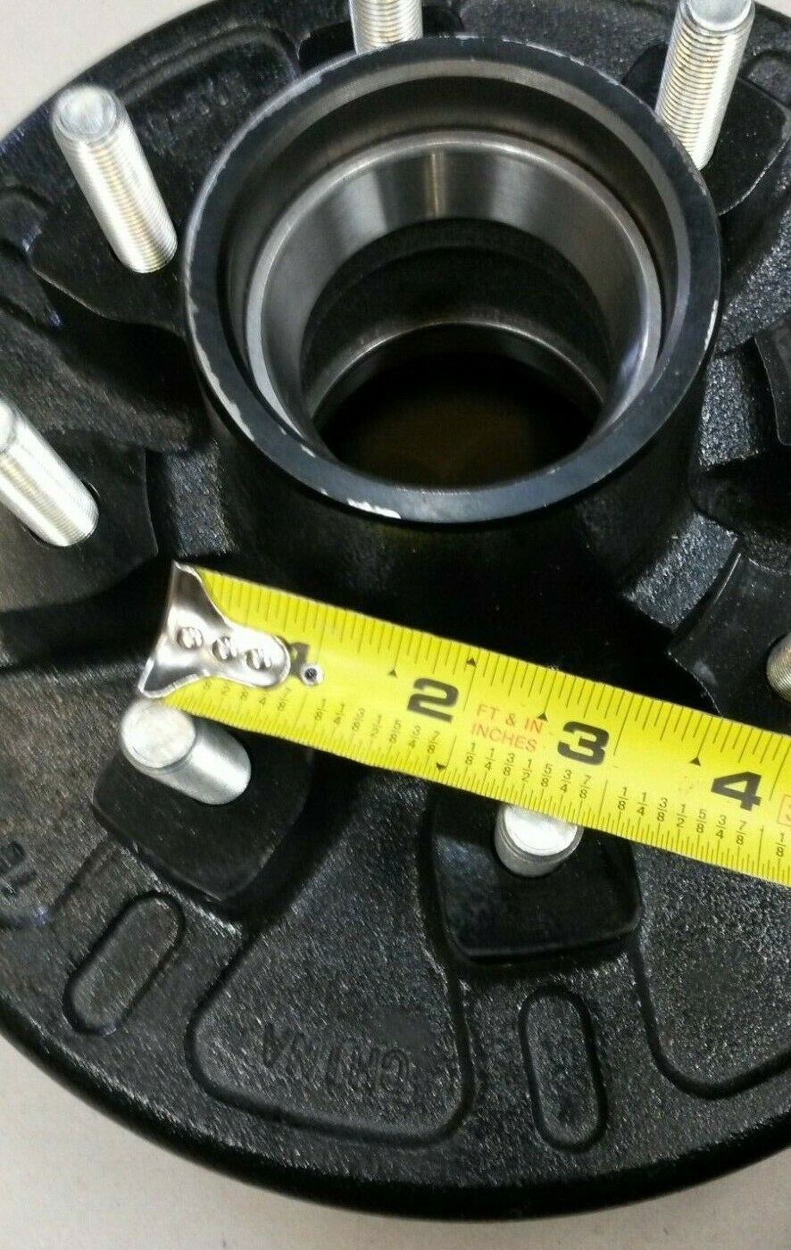 12"x2" Brake Drum, 9/16" Stud, 8x6.5 7000# Fits Dexter Axles (568182.9-KIT)