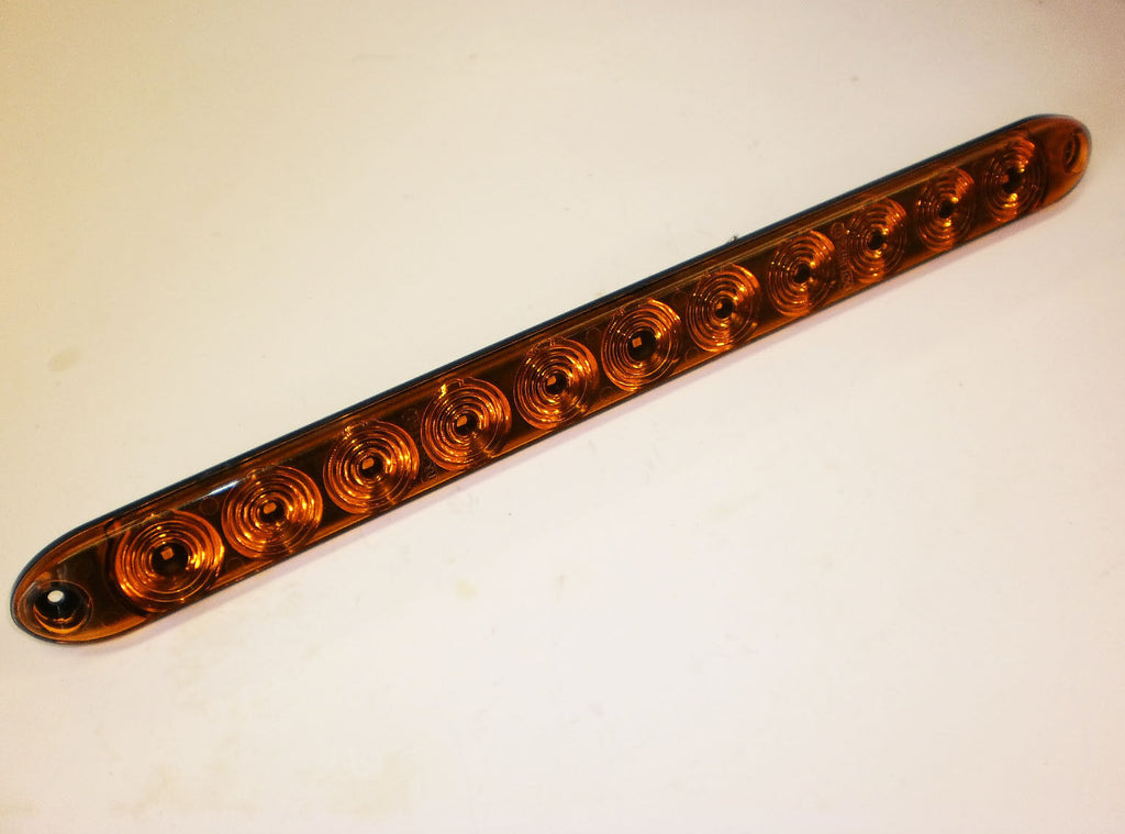 15" Amber Dual Function Turn Marker Light LED Truck Trailer TecNiq USA (T10-AA00-1)