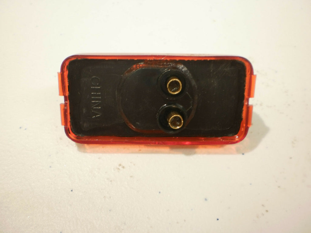 1.2 x 2.5 Red LED Snap in Trailer Marker Light Truck Camper Horse RV Rice (J-5735-R)