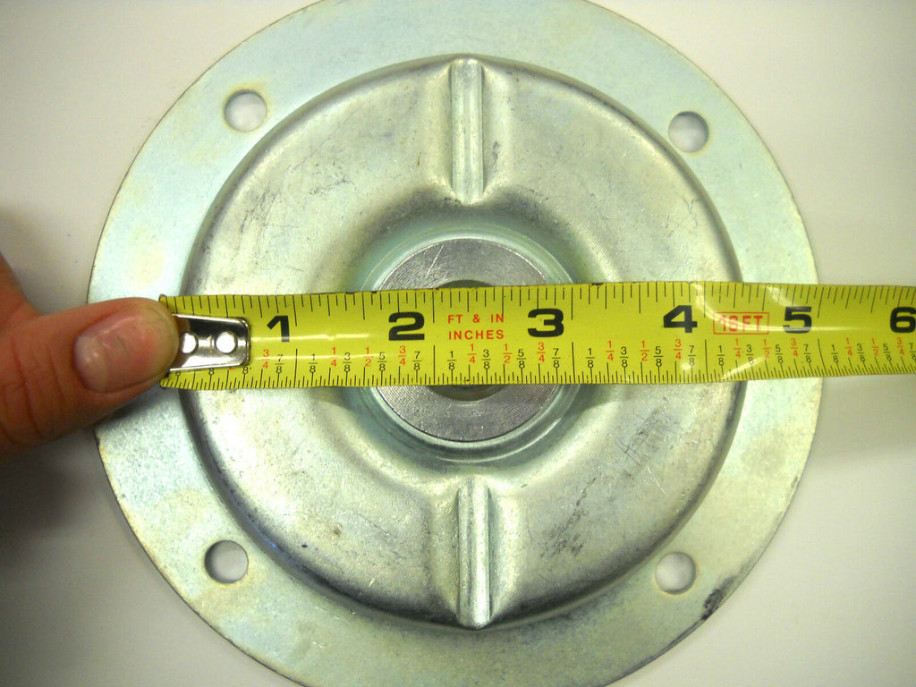 10 - D Ring 6000# Recessed Swivel Tie Down With Back Plates Trailer Truck (RR06-BP-10)