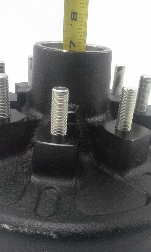 Replace Right Trailer Brake Dexter 8x6.5 Drums 9/16 Nuts 7000# 12" Backing Plate (92865-916-B-DEX-R)