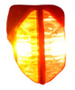 One  LED Amber/Red Innovative Fender Light Truck Trailer RV (215-0100-1)