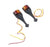 Pair Kaper II LED Amber/Red Fender Light w/Wire Guard 2 Wire 2 Diode Trailer (L04-0040-1P)