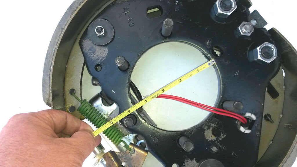 AL-KO Right Brake 12-1/4x3-1/2 Backing Plate 10K ALKO Trailer Electric Axle 7290 (023-529-00)