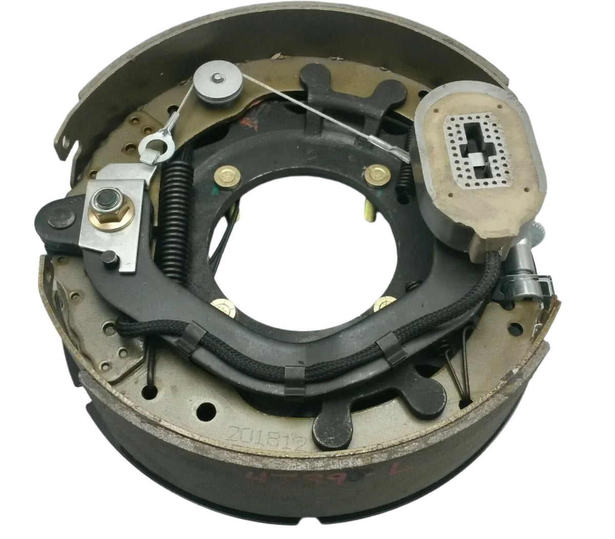 12" x 3.5" Electric Trailer Brake – 8,000 lb – 4 Bolt – Left Hand (4739-L)