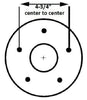 Basic Kit 5x5 Drum 3500# 10" Self Adjusting Backing Plate Left Side Only Trailer (94550-B-FSA-IMP-L)