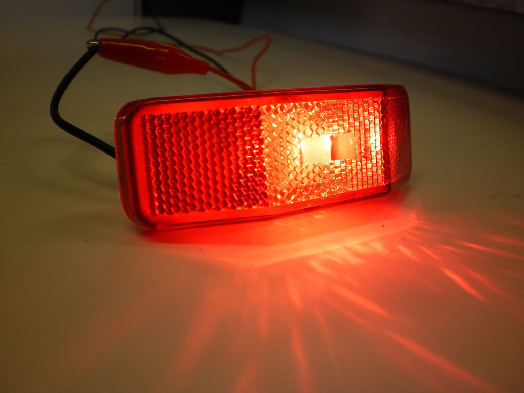 Red LED Bargman 99 Replacement Marker Light RV Truck Trailer 225 (J-225-R)