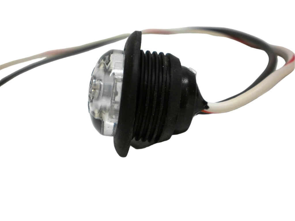 3/4" Red Clear Innovative Grommet Clearance Marker Bullet LED Light Trailer  (219-4500-1)