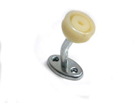 3" Angled Zinc Surface Mount Door Stop with Stopper Trailer RV Camper (J-D2)