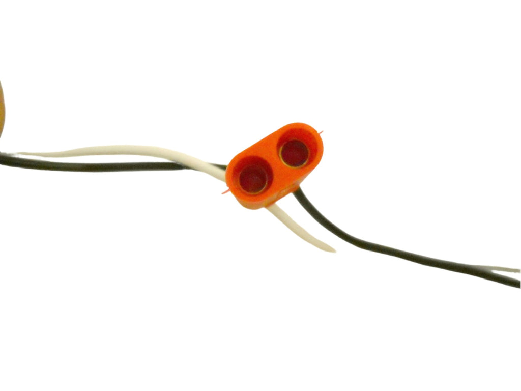 15 x 3/4 Maxxima Amber Clear LED Clearance Marker Light Trailer w/ Wire Harness (M09300YCL-15-KIT)