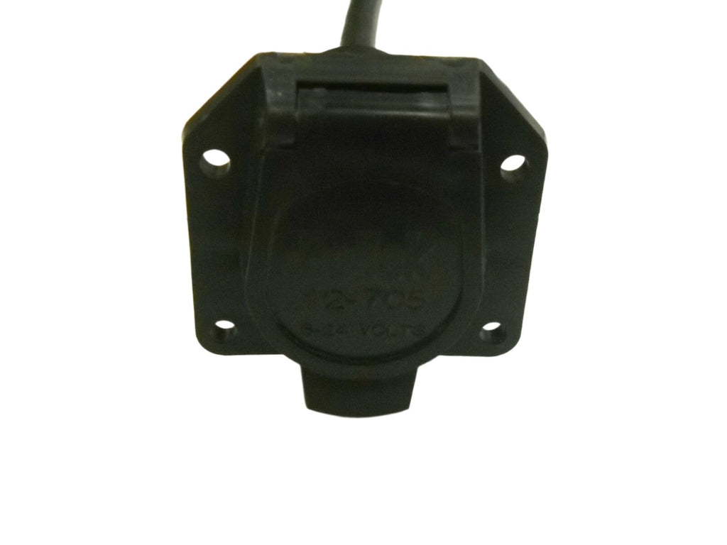 7 Way 5 Foot Extension Cord Trailer Camper RV Truck (EXT-7WAY-5FT)