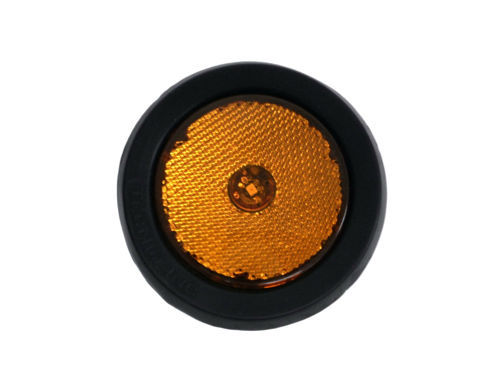 2.5" Amber Marker LED Light TecNiq Reflective Trailer Truck Clearance USA (S10-AA00-1-KIT)