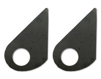 2 - Weld On Steel Ramp Gate Holder Hinge Heavy Duty Equipment Trailer Tear drop (RM-5-LOTOF2)