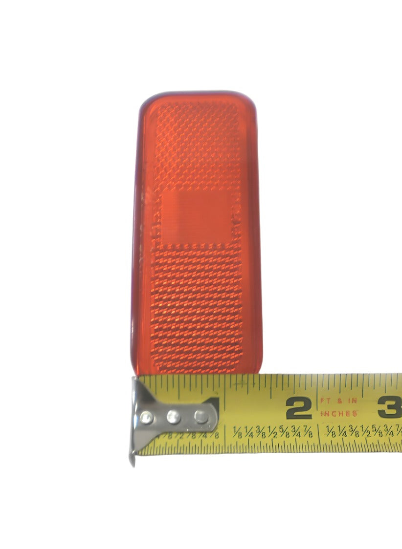 1.5"x4" Red Incandesant Clearance Marker Side Light Optronics RV Trailer Camper (MC-44RB)