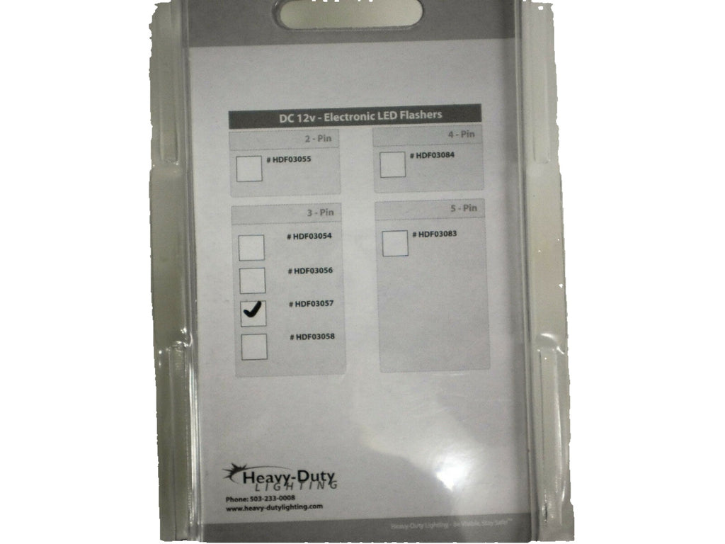 3 Pin LED Electronic Flasher Relay Module 12V Flash Blinker North American Pin (HDF03057)