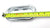 6" Oval Trim Ring Maxxima M63253CH Truck Trailer Plastic Chrome Bezel Cover (M63253CH)