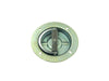 6 - Recessed Full 360 Swivel 6000 Rated D Ring Tie Down w/ Backing Plate Trailer (RR06-BP-6)