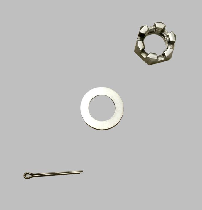 Replacement 2.25" Round Spindle #42 Flanged 7000# Dexter ALKO Axis Trailer Axle (SP-22542F-KIT)