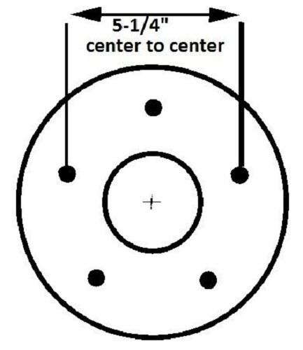 1- 5x5.5 3500# 5 Lug Brake Drum with 10" Electric Left Hand Backing Plate (94555-B-IMP-L)