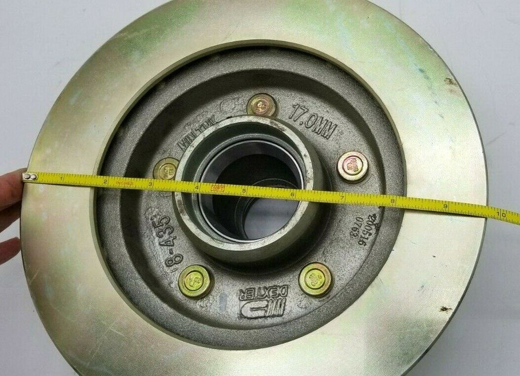 UFP DB-35 10" Vented Disc Brake Rotor/Hub 5x4.5 3750# 13-15" Trailer Wheel 17mm (41019U)