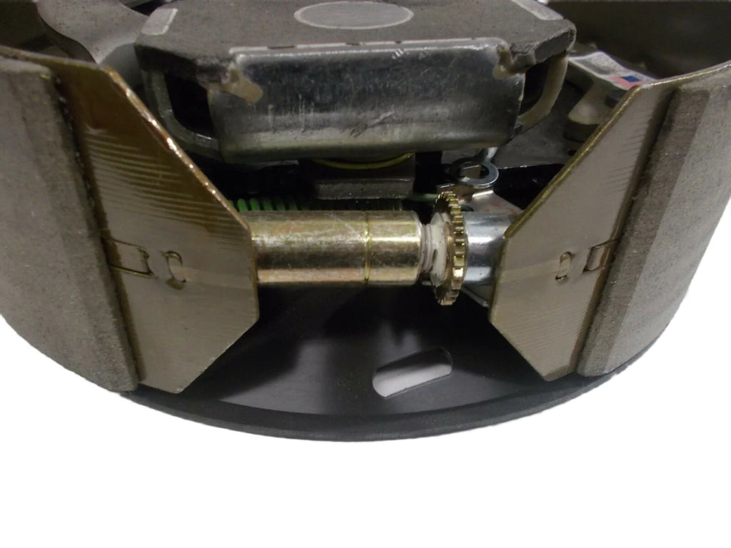 Pair 12" x 3-3/8" Electric Brake 8000# Backing Plate Trailer Axle ALKO 363601 8K (363602-KIT)