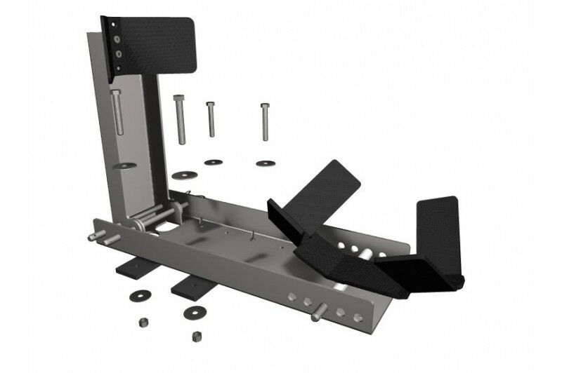 Condor Black Removable Motorcycle Trailer Wheel Chock SC-2000 (SC-2000)